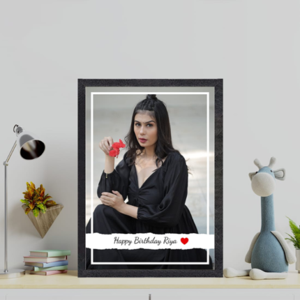 Custom Name Birthday Photo Frame